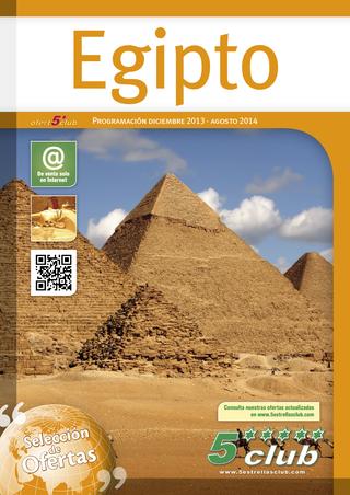 Viajes a Egipto Primavera Verano 2014