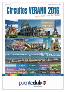 Catálogo de viajes Puenteclub Verano 2016