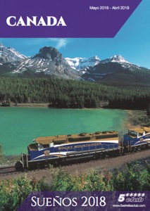 Catálogo con viajes a Canadá 2018