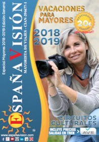 Catálogo de viajes mayores 2019 España visión edicion general